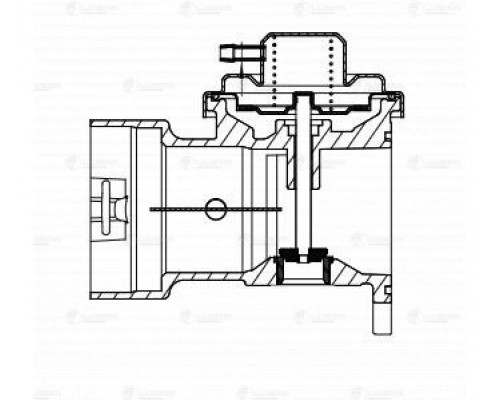 LVEG1851 Luzar Клапан рециркуляции выхлопных газов LVEG1851 Luzar Клапан рециркуляции выхлопных газов
