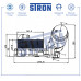 STA0077 STRON Корпус масляного фильтра