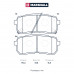 Торм. колодки дисковые задн. Haval H8 13-; Hyundai H-1 II 08- / ix55 07-; Kia Carnival II 06- (M2624599)