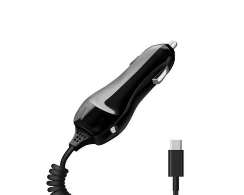 АЗУ USB Type-C, 2.1A, черный, Deppa
