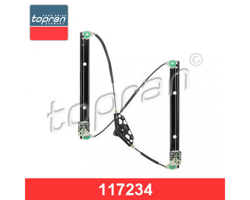 117234001 Hans Pries Стеклоподъемник электр. передний правый для Skoda Octavia (A7) 2013-2020