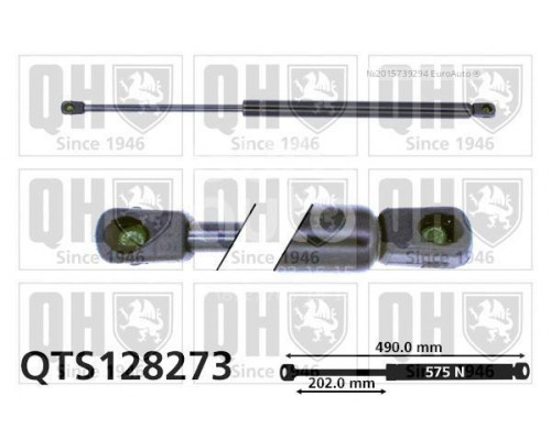 QTS128273 QH Амортизатор двери багажника для Ford Sierra 1987-1993
