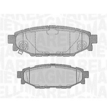 363916060700 Magneti Marelli Колодки тормозные задние дисковые к-кт