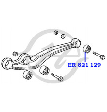 HR821129 Hanse Сайлентблок переднего рычага внутренний