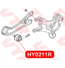 HY0211R VTR Сайлентблок заднего продольного рычага