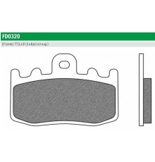 FD0320SP Newfren Колодки тормозные мото