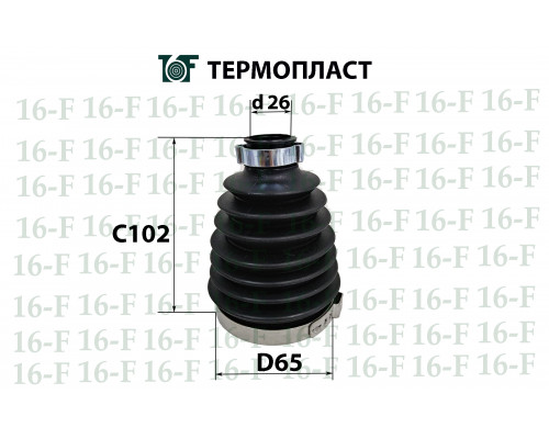 SS-3012 16F Пыльник ШРУСа наружного пер для Nissan Tiida (C11) 2007-2014