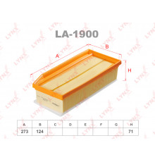 LA-1900 Lynx Фильтр воздушный