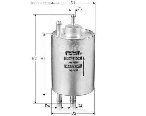 IN9527 TECNECO Фильтр топливный