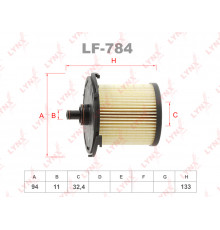 LF-784 Lynx Фильтр топливный