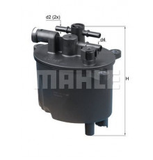 KL581 Mahle / Knecht Фильтр топливный