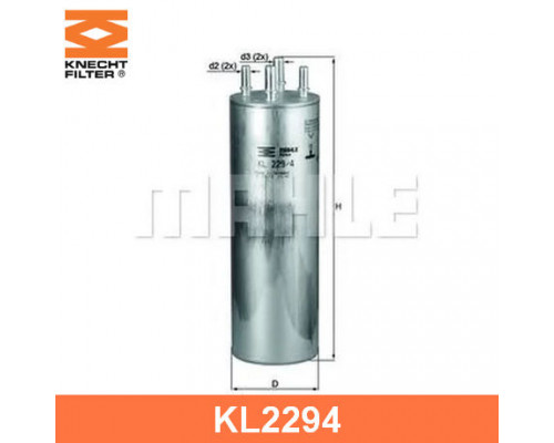 KL229/4 Mahle / Knecht Фильтр топливный