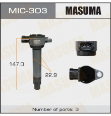 MIC-303 Masuma Катушка зажигания