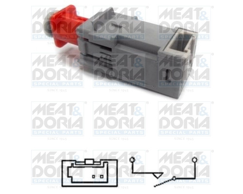 35066 MEAT&DORIA Датчик педали сцепления