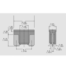 8JS728596-312 Hella Предохранитель