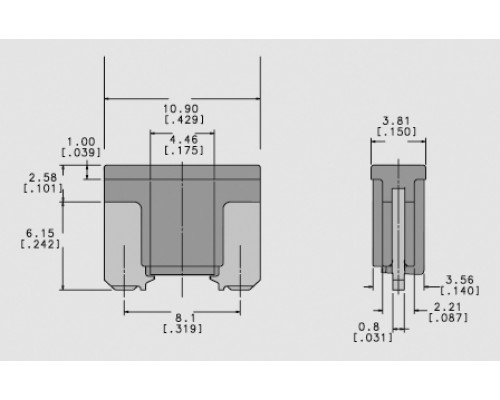 8JS728596-312 Hella Предохранитель