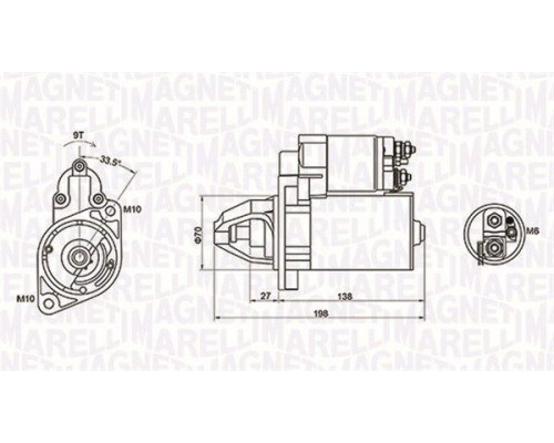 063721283010 Magneti Marelli Стартер