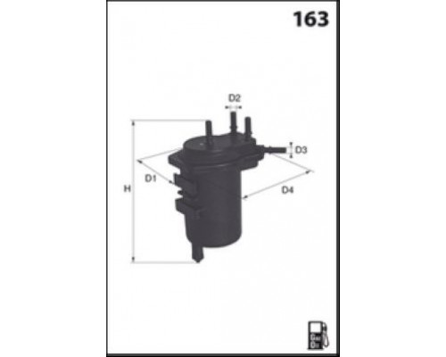 F123A Misfat Фильтр топливный