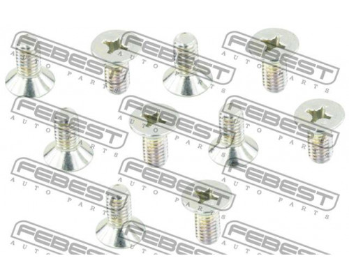 0398-003-PCS10 FEBEST Болты крепления тормозных дисков к-кт