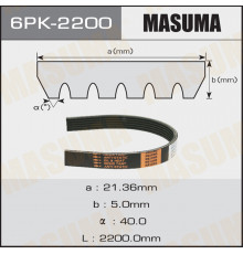 6PK-2200 Masuma Ремень ручейковый