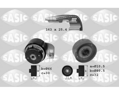 1754007 Sasic Ремень ГРМ к-кт