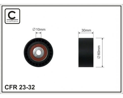 23-32 Caffaro Ролик-натяжитель ремня ГРМ