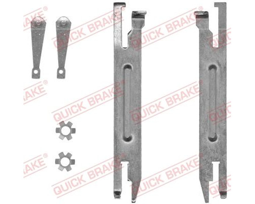 105-53-004 Quick Brake Планки разводки задних колодок к-кт для Skoda Octavia (A4 1U-) 2000-2011