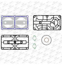 RK.01.562 Yumak Набор прокладок компрессора для Scania 5 R series 2003-2018