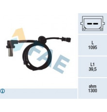 78062 FAE Датчик ABS передний