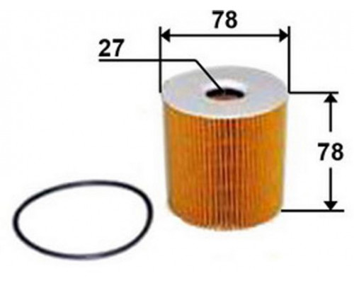 OE0007 JS Asakashi Фильтр масляный