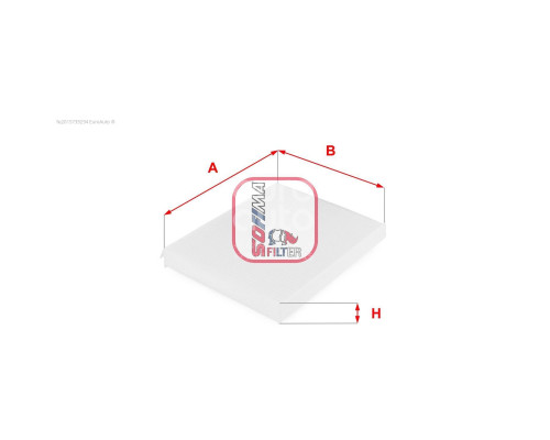 S3043C Sofima Фильтр салона