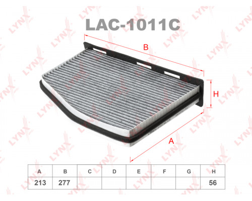 LAC-1011C Lynx Фильтр салона