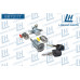 8870117 Longho Вставки замков к-кт для Daewoo Matiz (M100/M150) 1998-2015