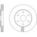 RN1416 NiBK Диск тормозной передний вентилируемый