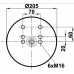 T0070-0941V2 TOPCOVER Воздушная подушка (опора пневматическая)