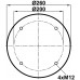 T0070-0813V2 TOPCOVER Воздушная подушка (опора пневматическая)