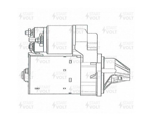 LST0557 STARTVOLT Стартер