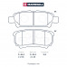 Торм. колодки дисковые задн. Mitsubishi Lancer IX, X 03- / Outlander I 02-; Chrysler Sebring III 06- (M2624014)