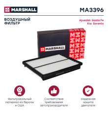 Фильтр воздушный HYUNDAI GRAND SANTA FE 12-, SANTA FE 12-; KIA SORENTO 09-