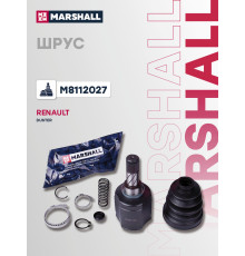 ШРУС внутренний RENAULT DUSTER 10-