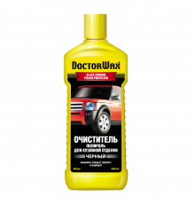 Очиститель-полироль для декоративной кузовной отделки  черного цвета. DoctorWax