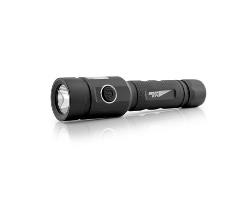 Фонарь ЯРКИЙ ЛУЧ T9v.2 CREE XP-G2 350лм 3 реж. +боковой COB, Li-Ion 18650 2600mAh, встр.ЗУ micro-USB