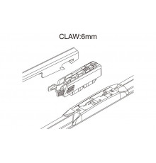 Комплект адаптеров ACTIVE SWORD VM5 адаптер (Claw 6мм) 2 шт.