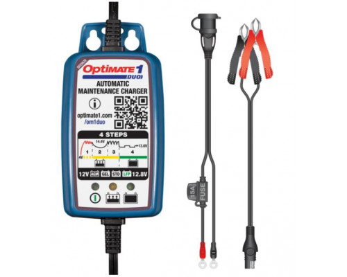 Зарядное устройство OptiMate1+ DUO 12V 0,6A +LITHIUM