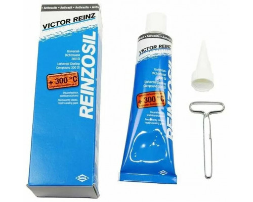 Герметик силиконовый эластичный, антрацит Victor Reinz Reinzosil (70мл)
