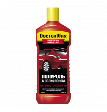 Цветной полироль с полифлоном. Темно-красный DoctorWax