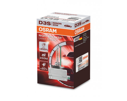 Лампа D3S 35W 42V OSRAM NIGHT BREAKER LASER