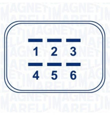 350103115900 Magneti Marelli Стеклоподъемник электр. задний для Land Rover Freelander 1998-2006