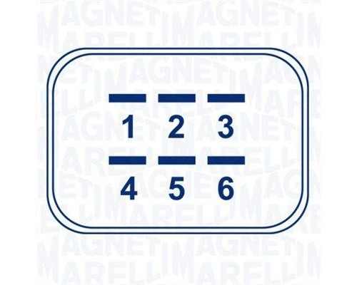 350103115900 Magneti Marelli Стеклоподъемник электр. задний для Land Rover Freelander 1998-2006