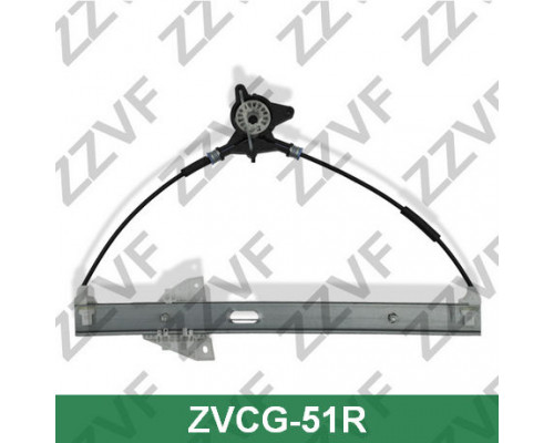 ZVCG-51R ZZVF Стеклоподъемник электр. передний правый для Mazda Mazda 6 (GG) 2002-2007